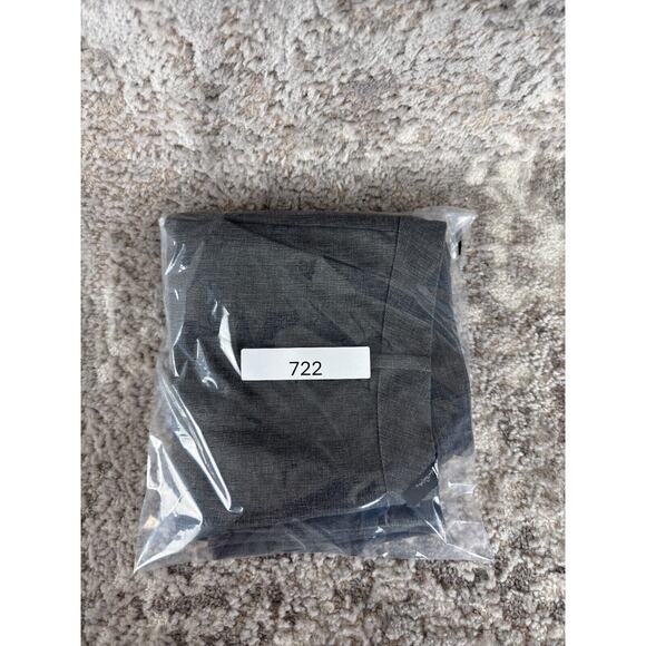 Kut From The Kloth Petites Size 10P Straight Leg Stretch Pants Heather Gray Zip - Picture 11 of 11